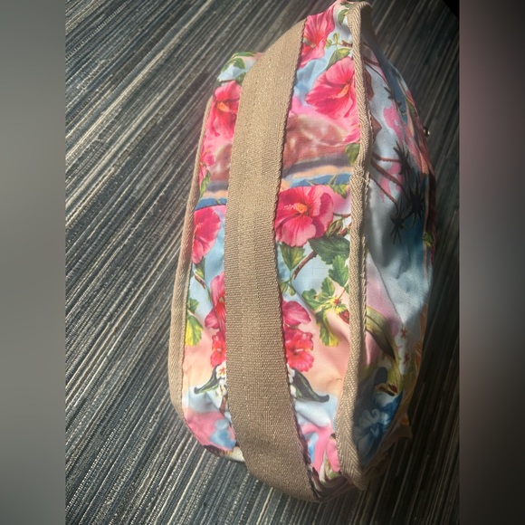 LeSportsac Hawaii Print Classic Hobo Bag Floral Hibiscus Print - Picture 5 of 7
